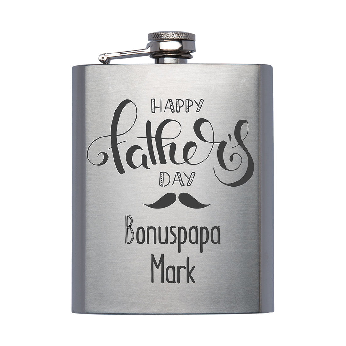 Heupfles hoofdfoto | Gepersonaliseerde cadeaus Heupfles voor Vaderdag cadeau