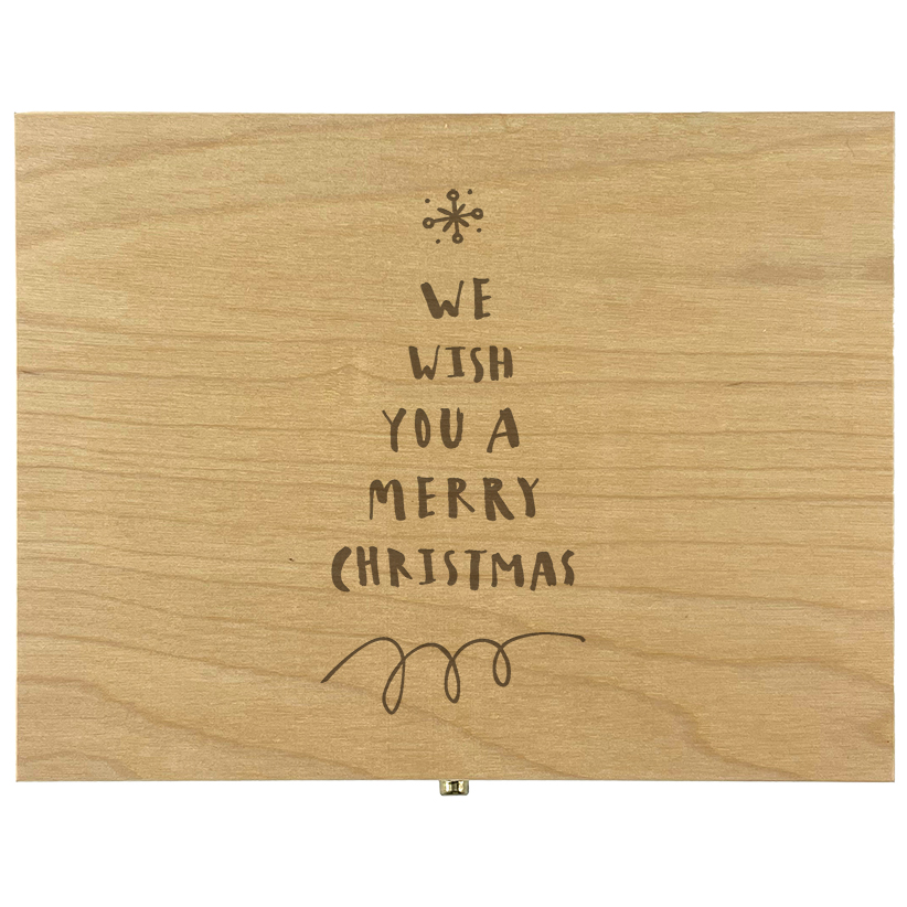 Theekist graveren 6 vakken personaliseren met naam persoonlijk cadeau gepersonaliseerd persoonlijk cadeau uniek geschenk christmas | Gepersonaliseerde cadeaus Houten theekist 6 vakken met gravure – persoonlijk moederdag cadeau