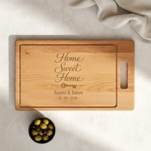 Snijplank graveren housewarming cadeau