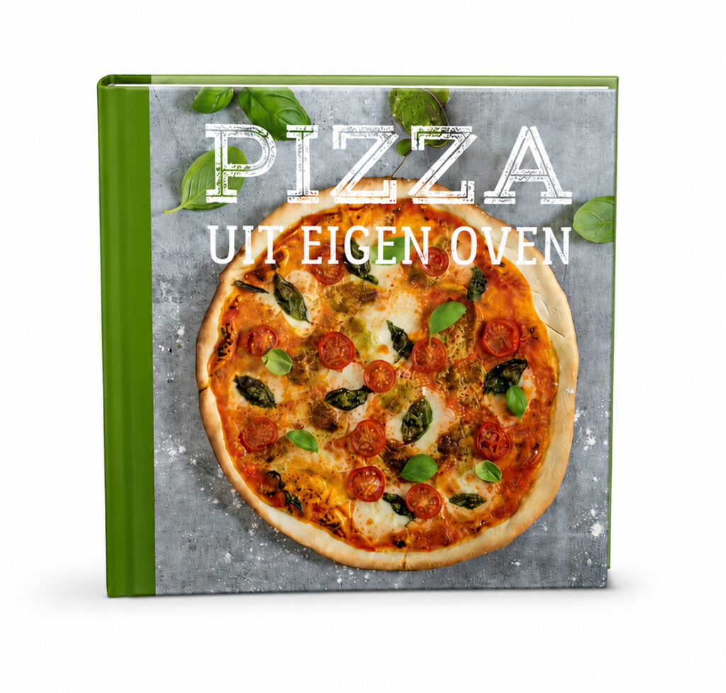 Kookboek Pizza uit eigen oven met 35 recepten voor pizza en flammkuchen