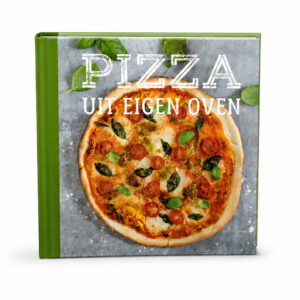 Kookboek Pizza uit eigen oven met 35 recepten voor pizza en flammkuchen