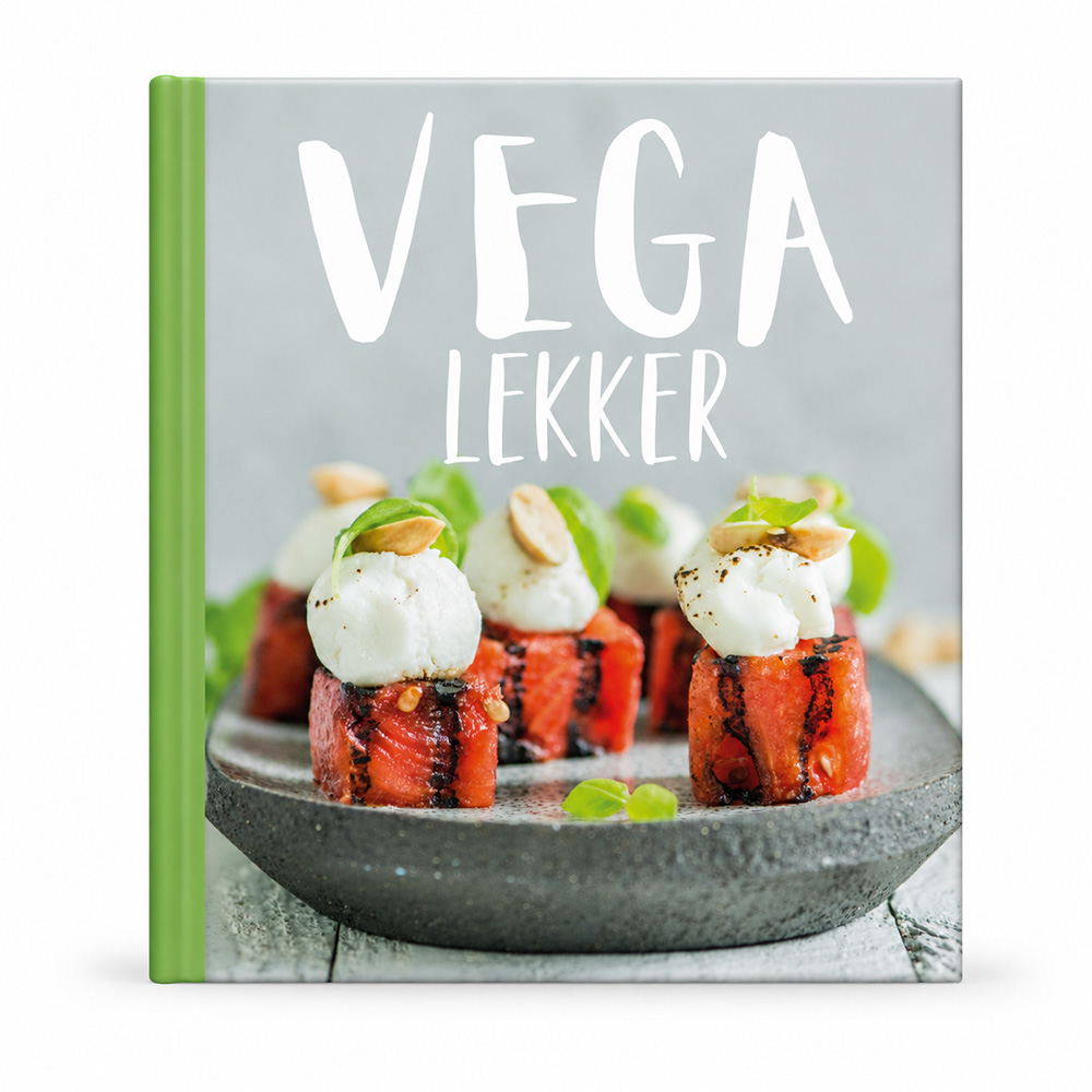 vega lekker vegetarisch kookboek | Gepersonaliseerde cadeaus Vega Lekker vegetarisch kookboek met hapjes, soepen en hoofdgerechten